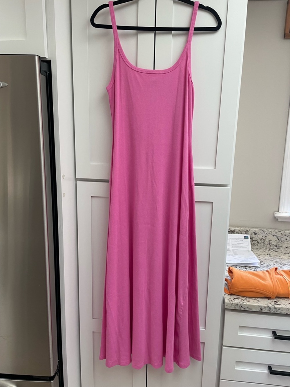Old Navy Pink Spaghetti-Strap Maxi Slip Dress